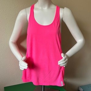 Coral-Hot Pink Under Armour Racerback